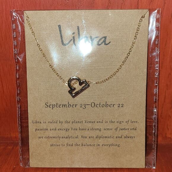 ♎️ Libra Zodiac Sign Constellation Necklace - Picture 2 of 2